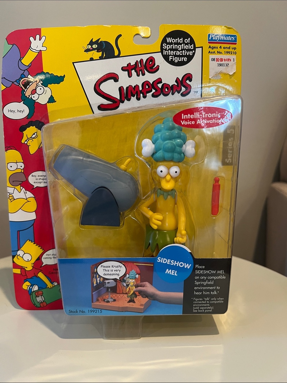 The Simpsons Sideshow Mel Action Figure New And In Packaging